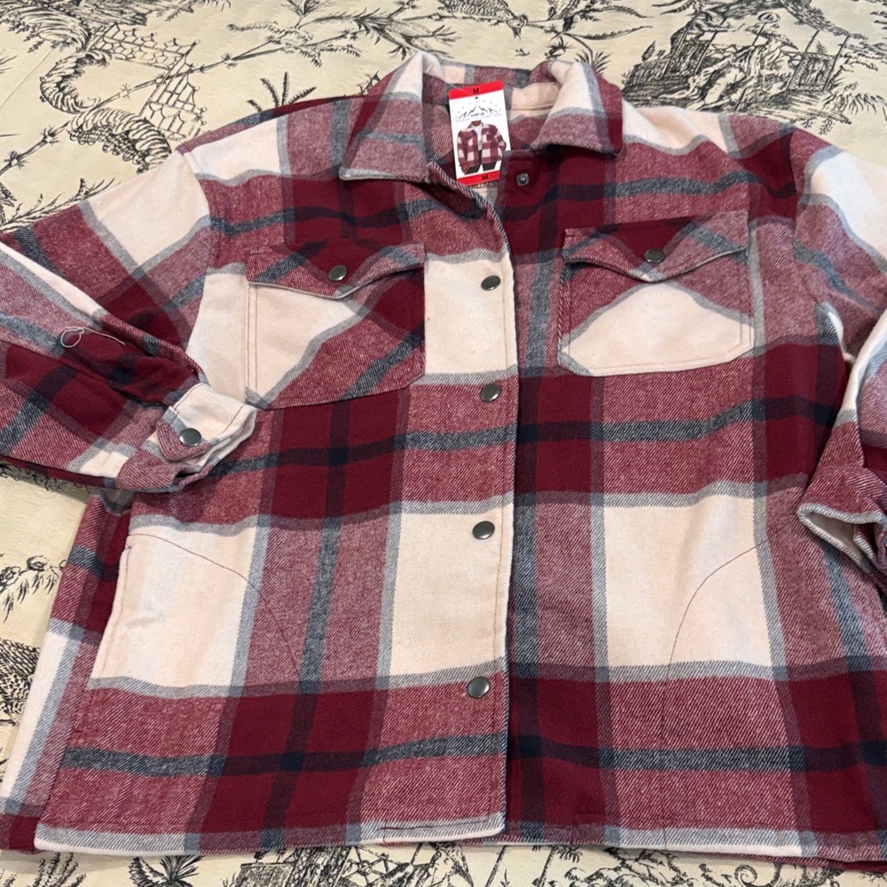 Flannel Shirt Jacket